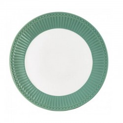 Dinner plate Alice dusty green