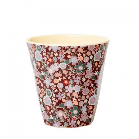 Medium melamine cup - Fall floral 300 ml