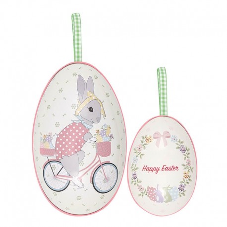 Húsvéti Bonbonier tojás szett Cilja Easter white