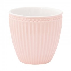 Kerámia latte bögre Alice pale pink