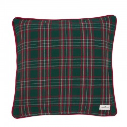 Cushion cover Dagmar check green 40x40cm