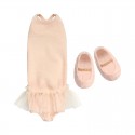 Nyúl ajándék balerina ruhával 52 cm