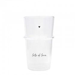 Üveg latte pohár a Lots of Love