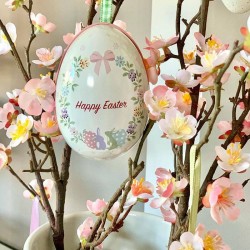 Húsvéti Bonbonier tojás szett Cilja Easter white