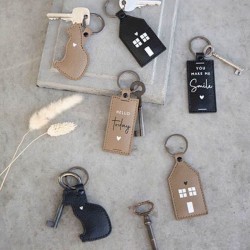 Kulcstartó Dog black