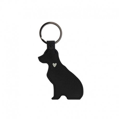 Kulcstartó Dog black