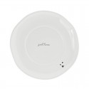 Porcelán mini tányér White/Just love 13 cm