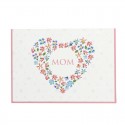 Ajándékkártya Columbine mom white 12 db