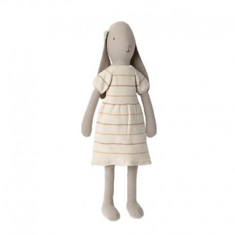 Nyúl Sally, csíkos ruhában - 52cm
