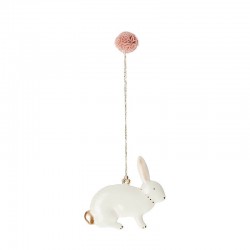 Metal Ornament, Bunny No. 1
