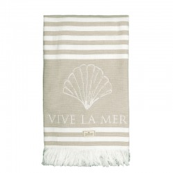 Bath towel Vive la mer sand 70x140cm