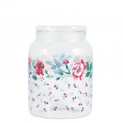 Storage jar Leonora white 1,2L