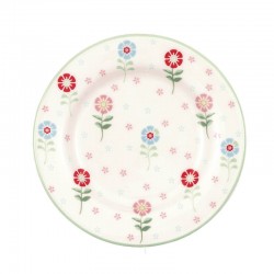 Porcelán tányér Noella White 15 cm