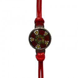 Murano Glass Bracelet - red