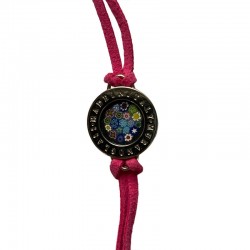 Millefiori karkötő – pink