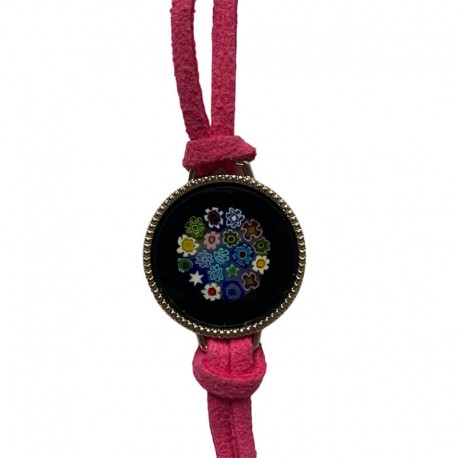 Millefiori karkötő – pink Millefiori karkötő – pink