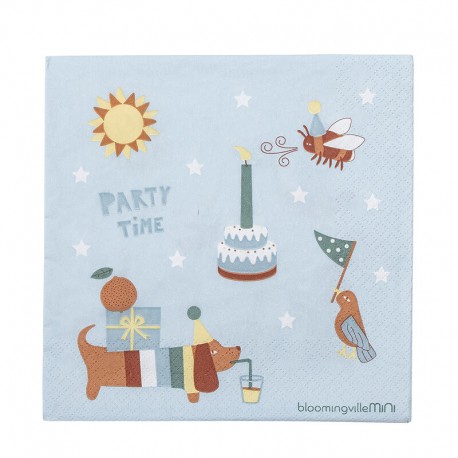 Papírszalvéta Charlie blue