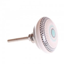 Bútorfogantyú Porcelán mandala