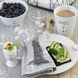 Pamut szövetszalvéta Anchor Grey