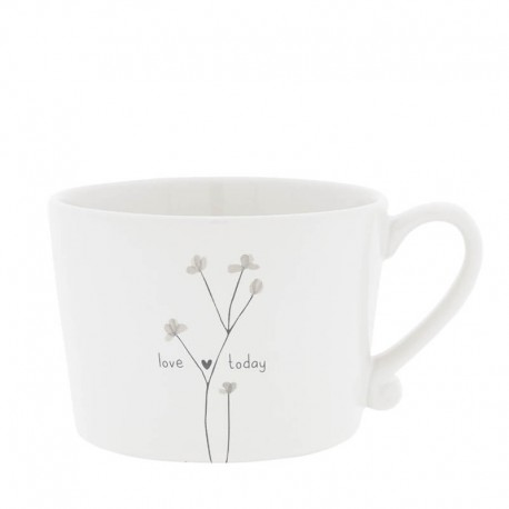 Porcelán teásbögre White/ Love Today Porcelán teásbögre White/ Love Today