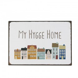 Metal sign My Hygge Home
