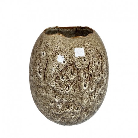 Váza tojás alakban - nature