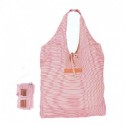 Pamut bevásárlótáska csíkos - 4 féle színben
