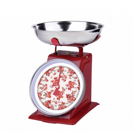 Konyhai mérleg Nathalie red 3kg