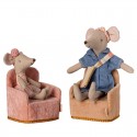 Miniatűr Fotel, rose