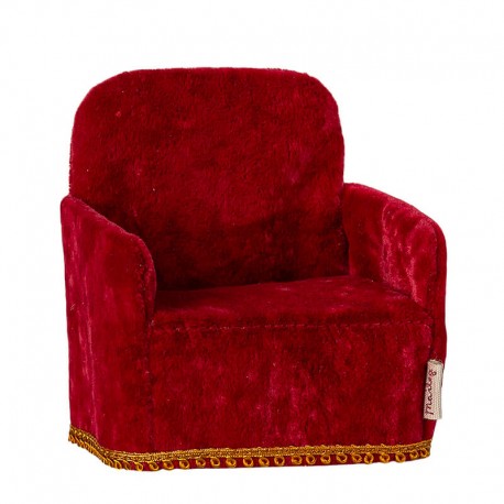 Miniatűr Fotel, red