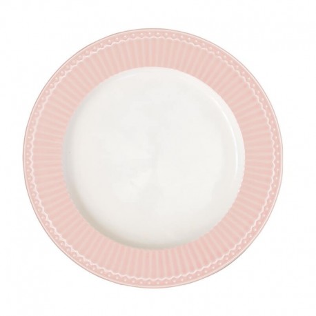 Kerámia nagytányér Alice pale pink Kerámia nagytányér Alice pale pink