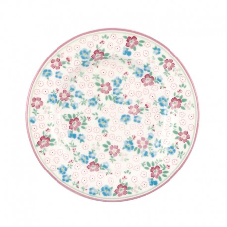 Porcelán mini tányér Allyna White 15 cm