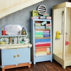 Matrica szett – Mouse Mansion Bathroom