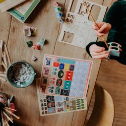 Matrica szett – Mouse Mansion Kids' Room