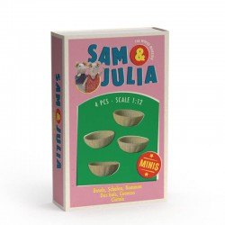 Miniatűr kiegészítő – Mouse Mansion - Tál szett