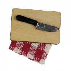 Miniatűr kiegészítő - Kenyérvágó szett