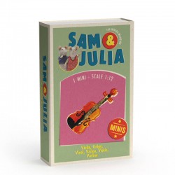 Miniatűr kiegészítő - Hegedű