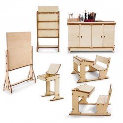 Bútorkészlet - DIY Osztályterem