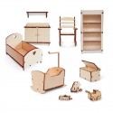Bútorkészlet - DIY Babaszoba