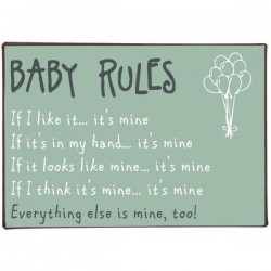 Ib Laursen Tábla – Baby Rules