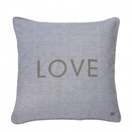 Párnahuzat Chambray Love 50×50