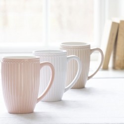 Kerámia teásbögre Alice pale pink tall