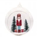 Karácsonyfadísz Nutcracker red inside decor