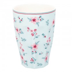Porcelán francia latte bögre Sila pale blue