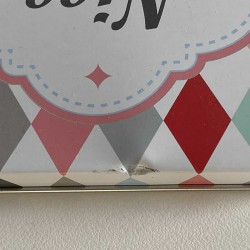 Fém tárolódoboz Harlekin