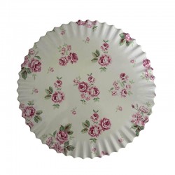 Porcelán tálaló alátét Rose
