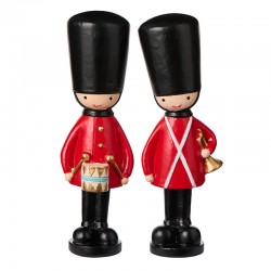 Dekorációs katona trombitával, Guard 11 cm Dekorációs katona trombitával, Guard 11 cm