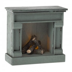 Kandalló, Vintage kék