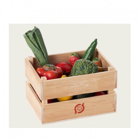 Zöldség-gyümölcs ládában