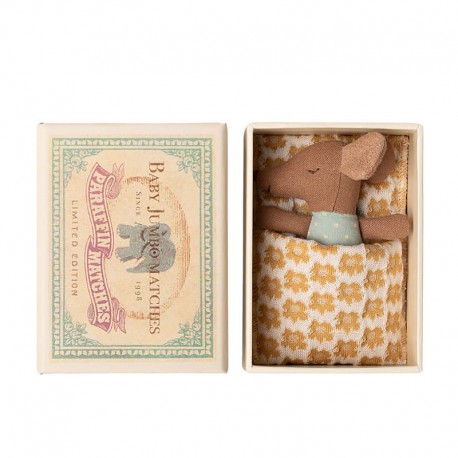 Egér Sleepy Wakey dobozban, fiú- blue